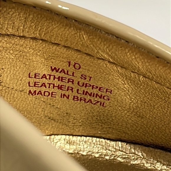 Marc Joseph New York Women's Size 10 Wall St Cream Tassel Loafers Leather Shoe - Picture 3 of 16